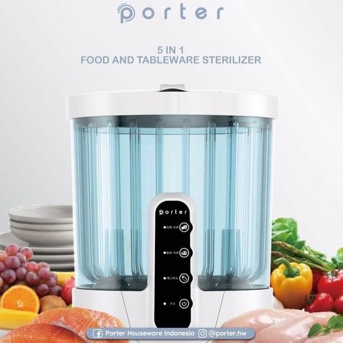 Porter 5in1 Food &amp; Tableware Sterilizer - P005