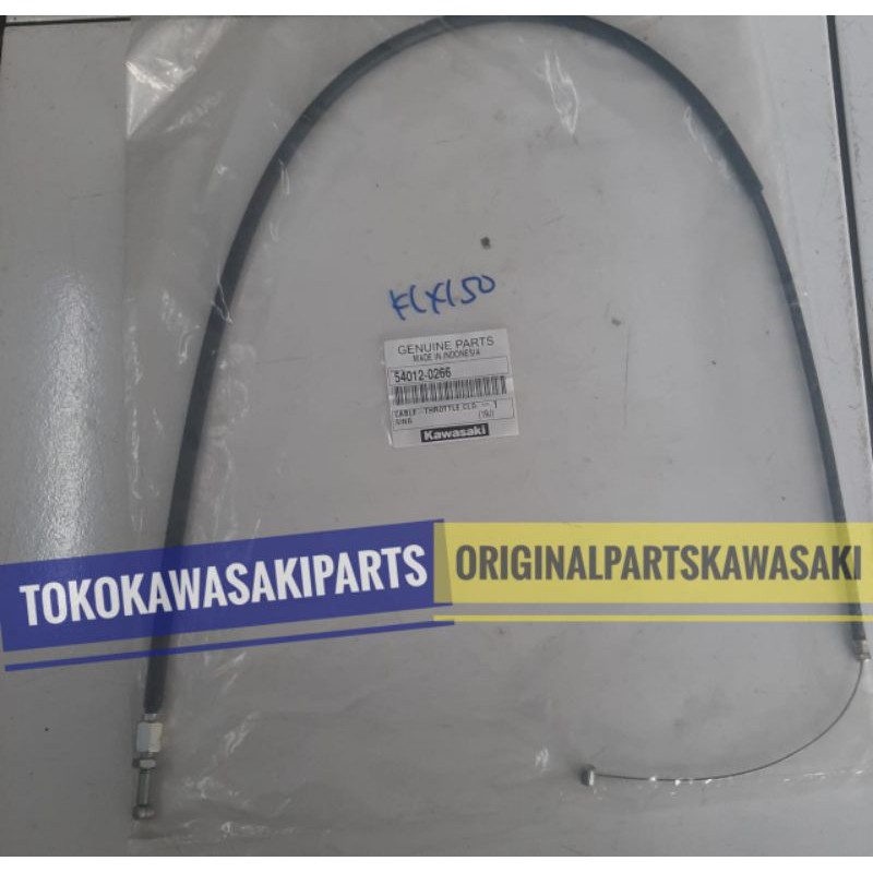 kabel gas tali gas close KLX 150 PnP Ninja 250 Ninja Karbu 250 R Ori