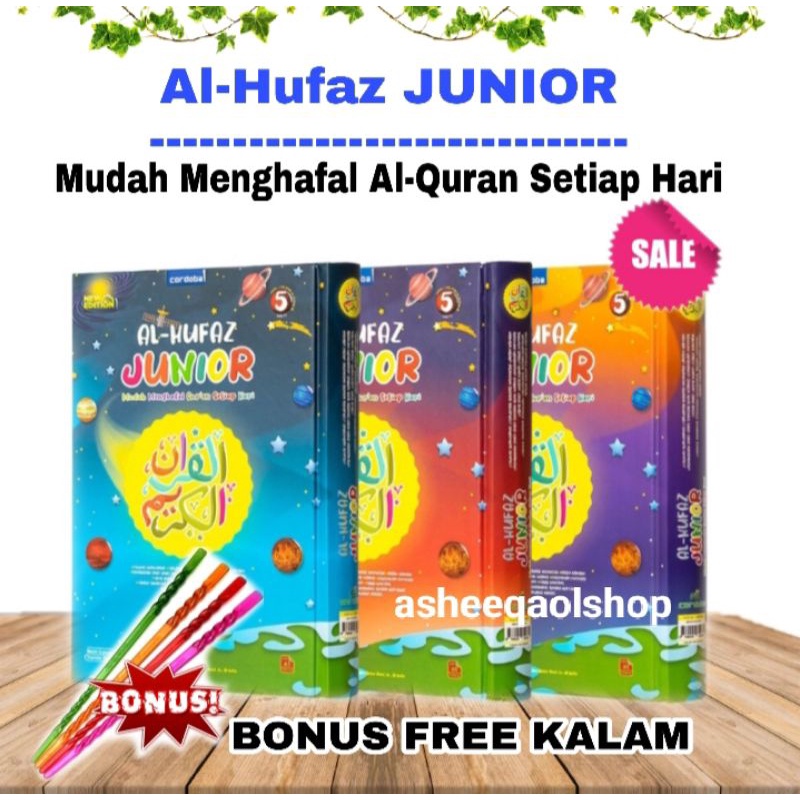 Alquran Al Hufaz Junior A5 Mudah Menghafal Alquran Setiap Hari