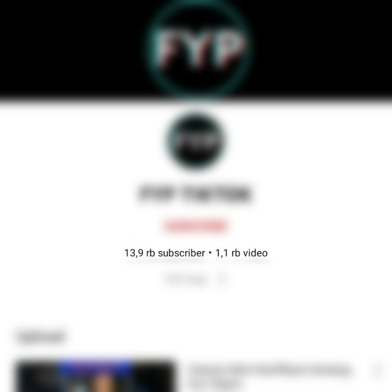 AKUN YOUTUBE 10.000 Subscriber (Short) Akun Tahun 2021