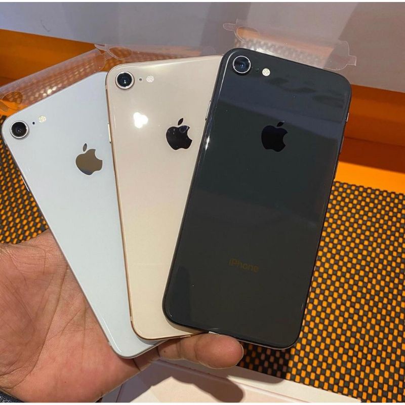 handphone iphone 8 secend original 100% fullset 64gb