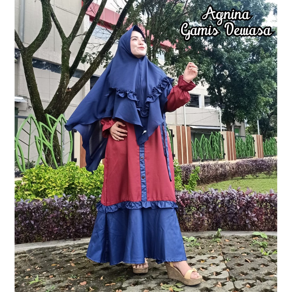 FREE BABY GOLD Gamis Ibu Anak Toyobo Sarimbit Couple