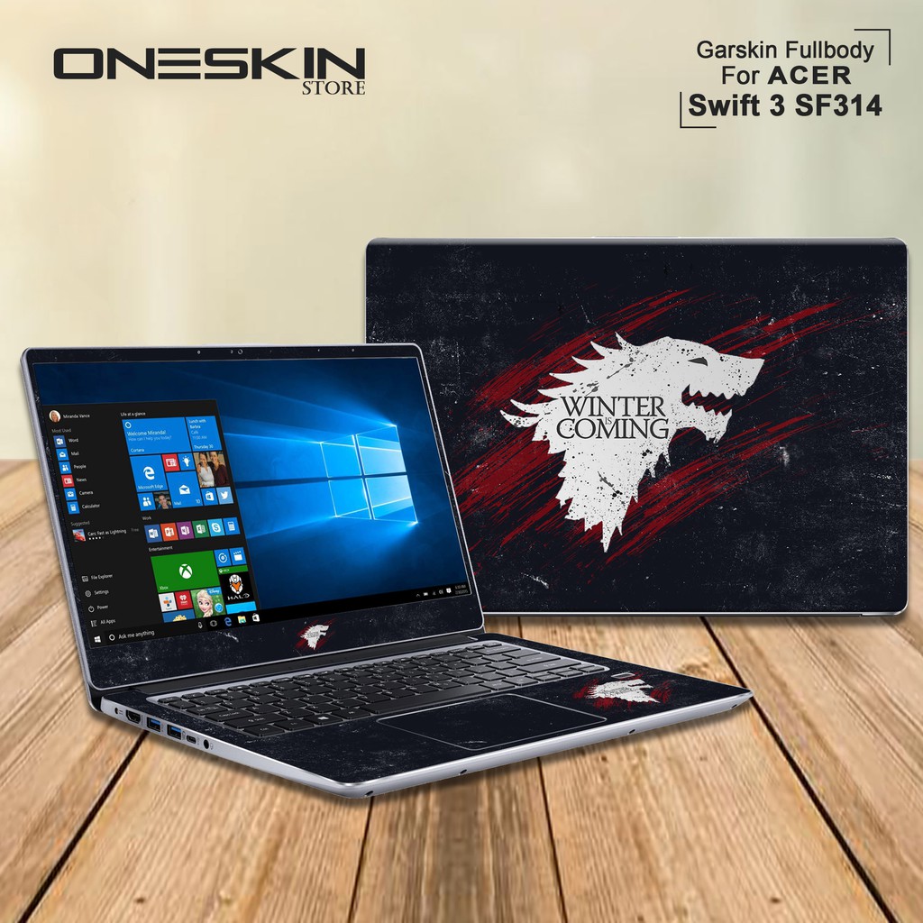 Garskin Laptop Cover Laptop Acer Swift 3 SF314-56G-53RD SF314-56G-57A7 Fullbody