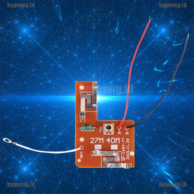 Beye Papan Sirkuit Pcb Transmitter Receiver Antena Remote Control 4ch 27mhz