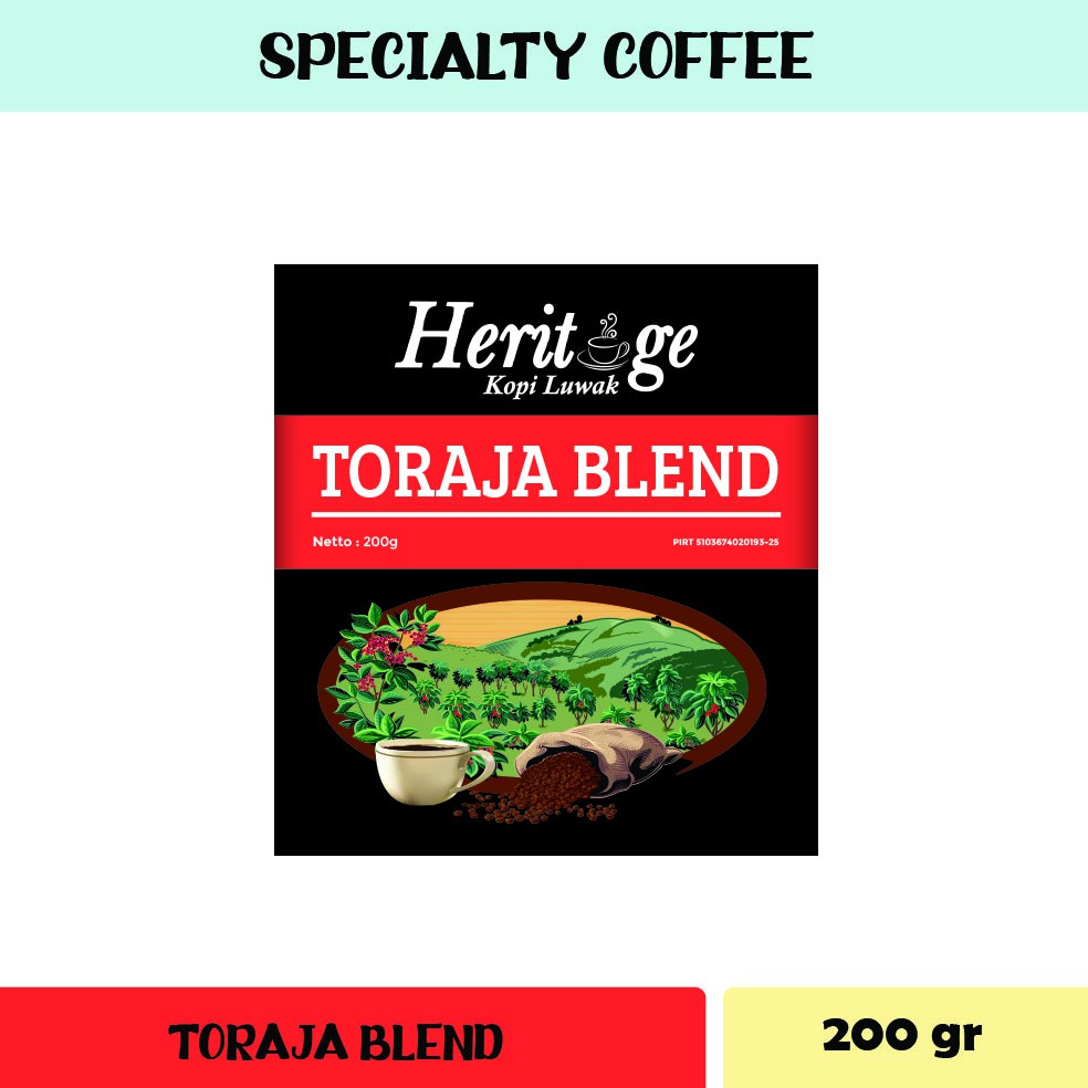 Kopi Toraja Blend 200 gr