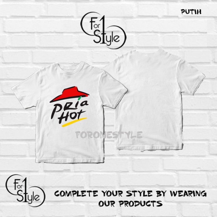 BAJU - KAOS PARODI - PIZZA PRIA HOT - TSHIRT LUCU VIRAL