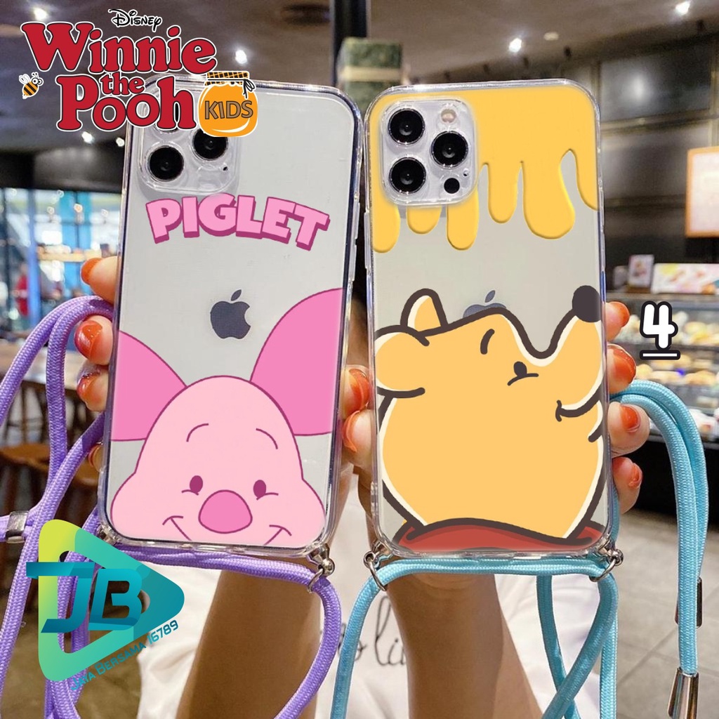 SOFTCASE SLINGCASE LANYARD BENING WINNIE THE POOH INFINIX NOTE 8 HOT 9 PLAY X680 X682 10 LITE JB4804