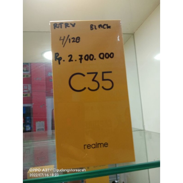 realmi c35 ram 4/64