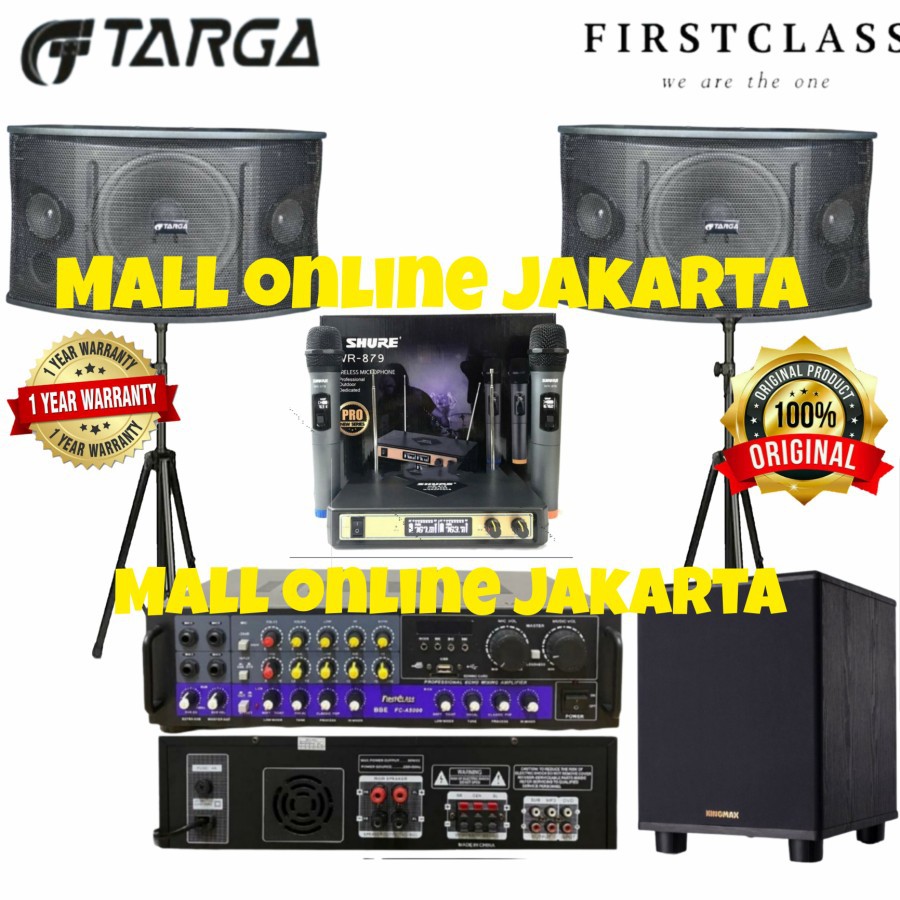 Paket karaoke speaker 10 inch subwoofer 12 inch bluetooth smart tv