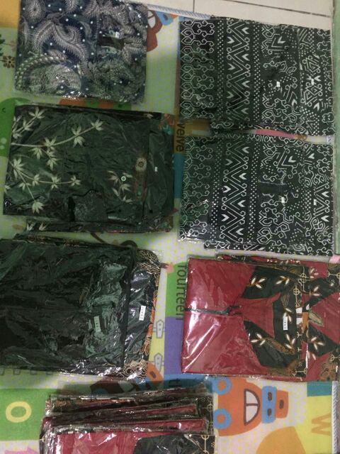 Batik Couple Modern Emhabatik Fashion Sarimbitan Tunik Kemeja