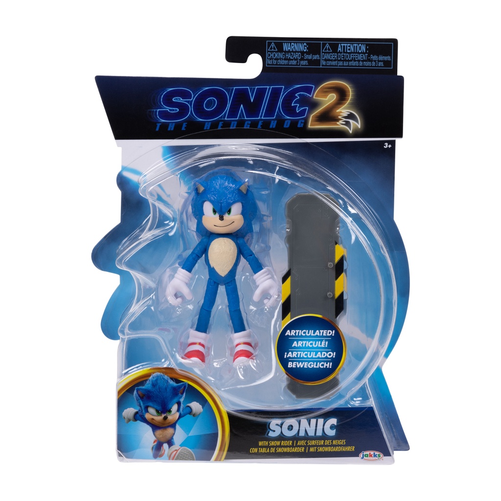 Sonic the Hedgehog 2 Movie 4" Figure - Sonic