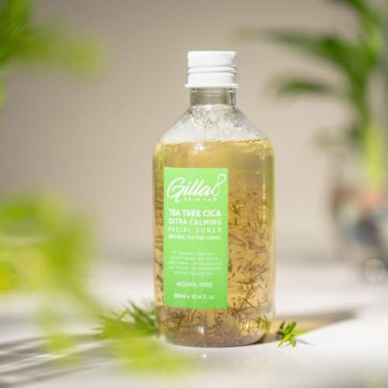 Gilla8 tea tree cica extra calming facial toner - toner jerawat - acne toner