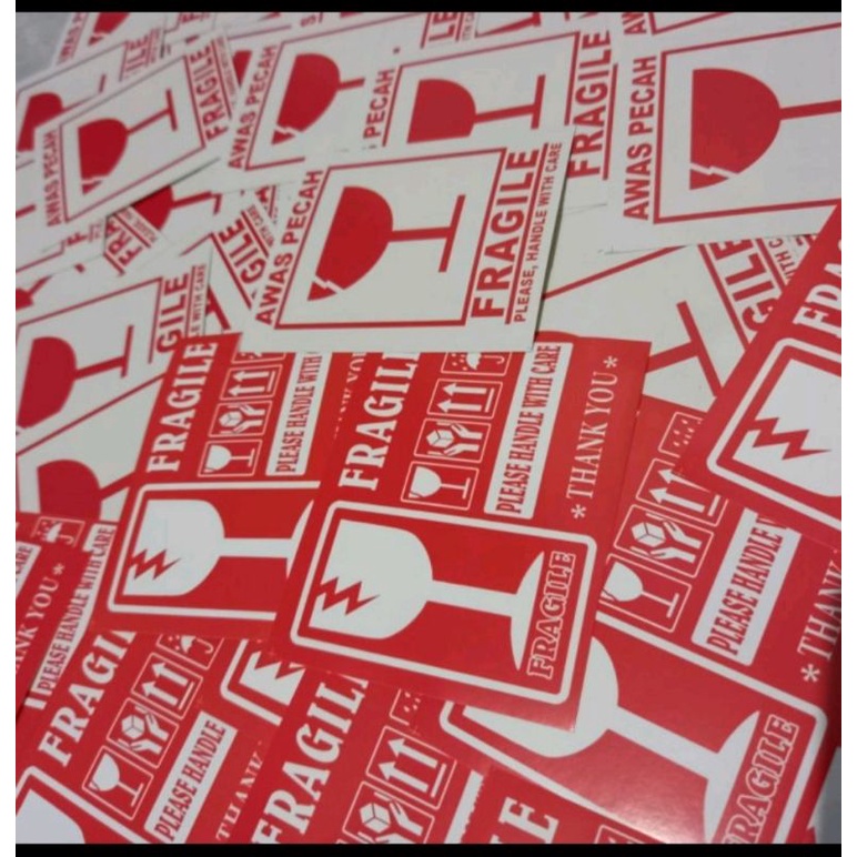 

Stiker Fragil UK 7,5cmX9,5cm