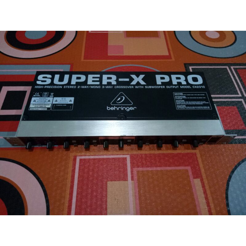 crossover behringer cx2310 bekas