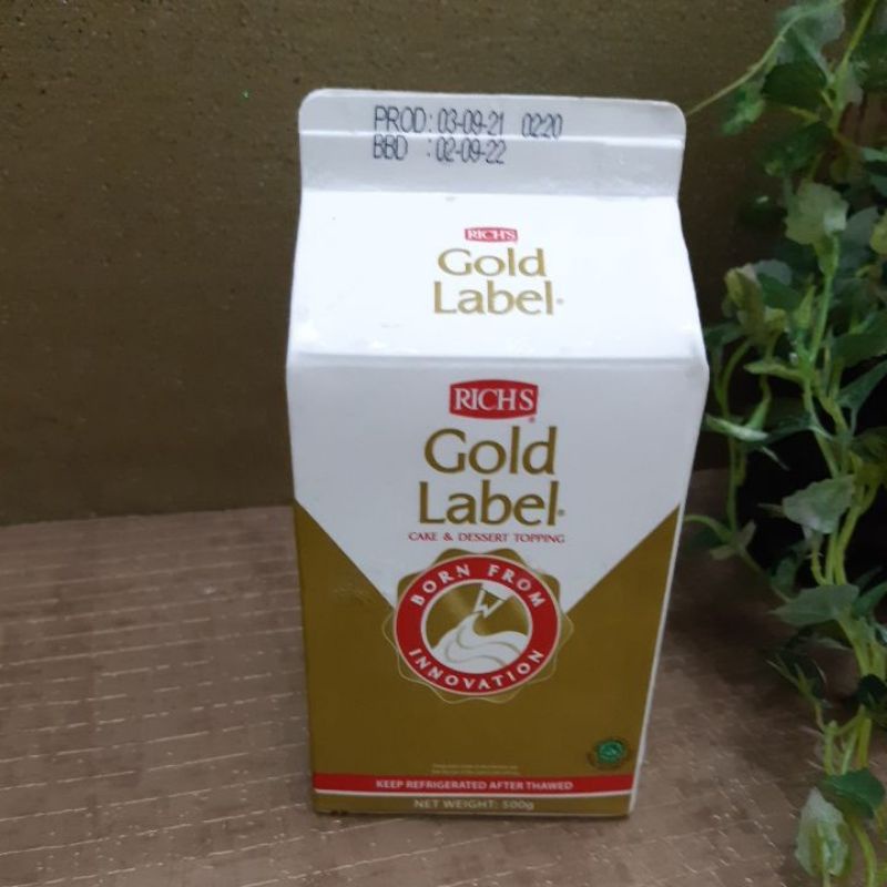 

frozen rich gold 500gr