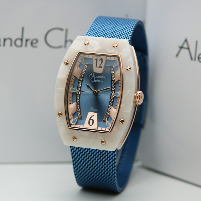 ORIGINAL Jam Tangan Wanita Alexandre Christie AC 2856 / AC2856 / 2856 Garansi Resmi 1 Tahun.