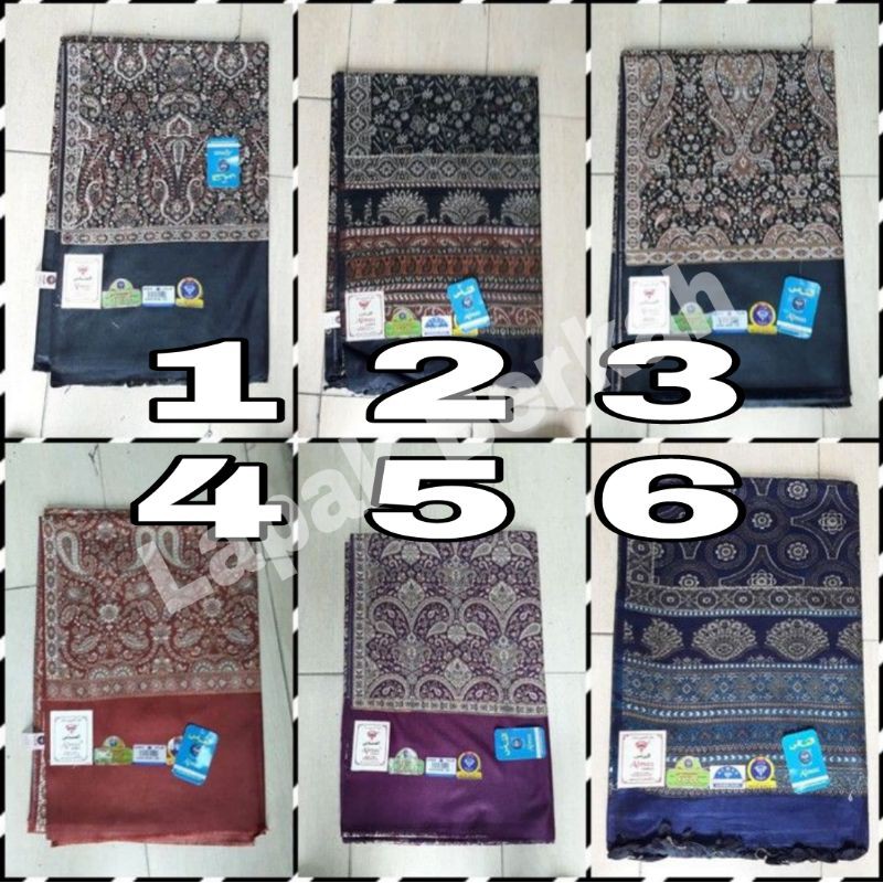 COD - SORBAN TENUN BATIK ALMAS PREMIUM BONUS SIWAK