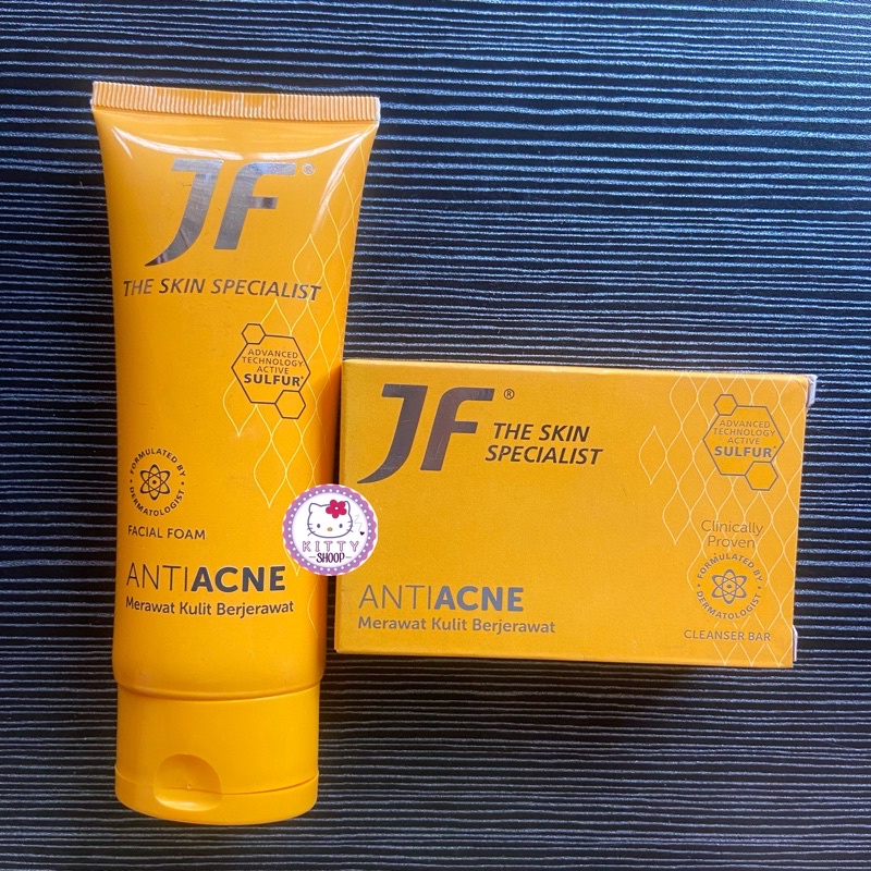 Jf Acne Care Facial Foam 70gr/ Acne Facial Wash / Jerawat