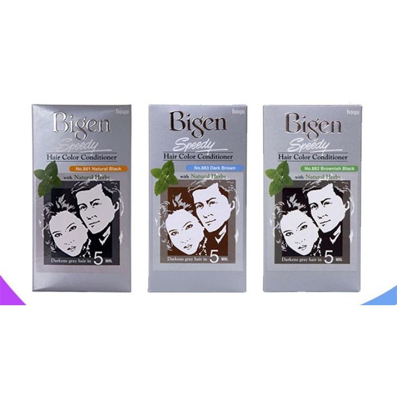 Bigen Speedy Hair Colour + Conditioner