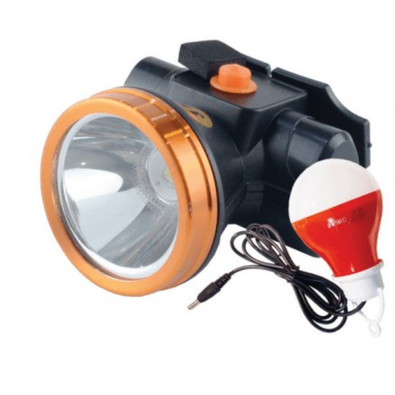 senter kepala 35w/ head lamp/ terang/anti air hujan