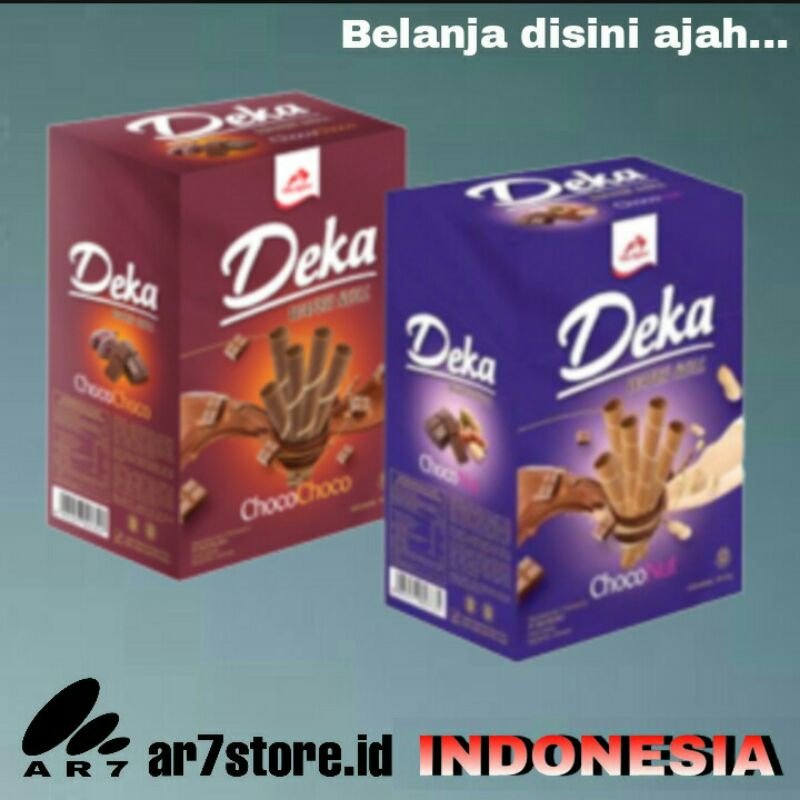 

DEKA Wafer roll 1 box isi 24 pcs @8,5gr