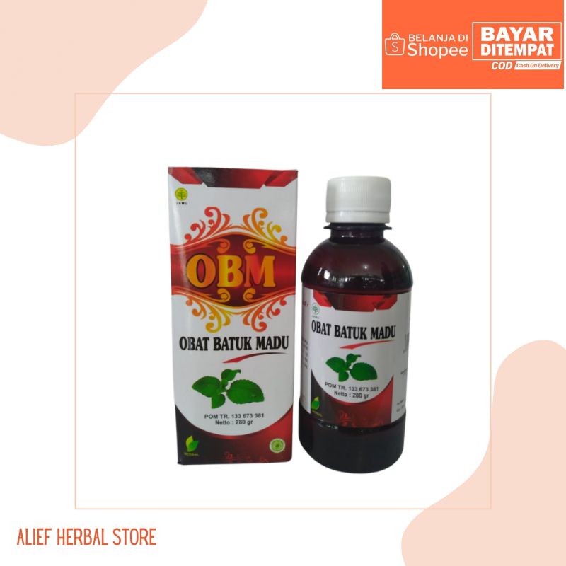 

OBM Obat Batuk Madu 280gr | Mengatasi Batuk Berdahak dan Batuk Kering