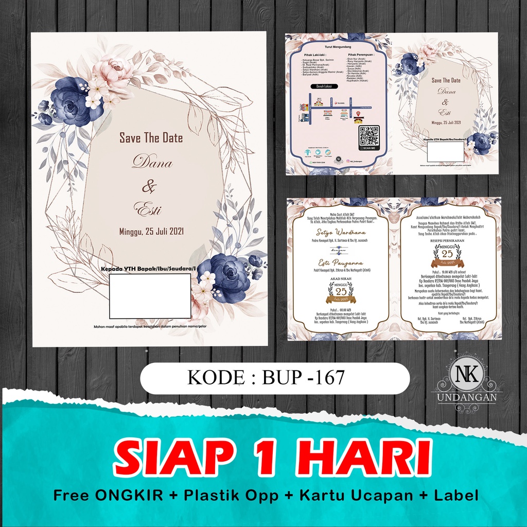Jual Surat Undangan Pernikahan Harga Terbaik November 2021 Shopee Indonesia