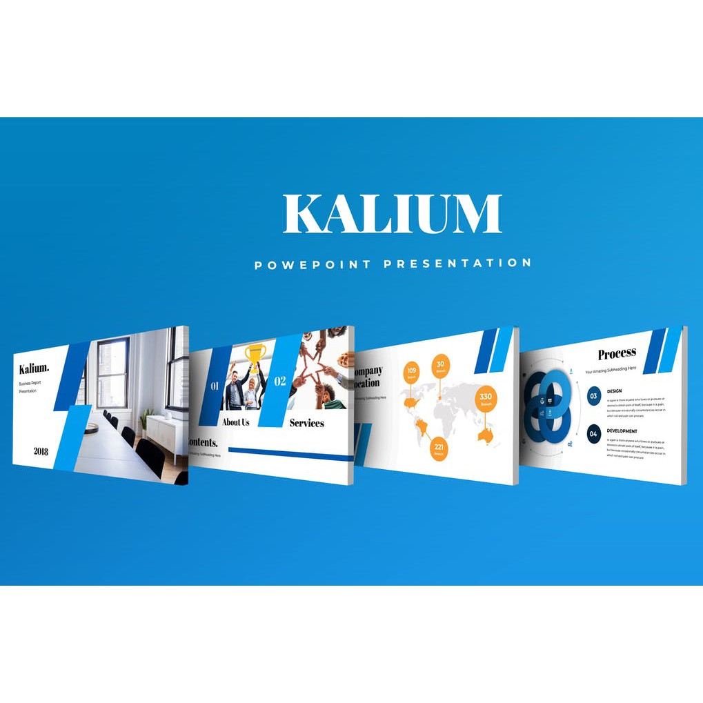 

Template Powerpoint: Kalium Corporate - 50 Kreatif Slide Presentasi (PPT,PPTX)