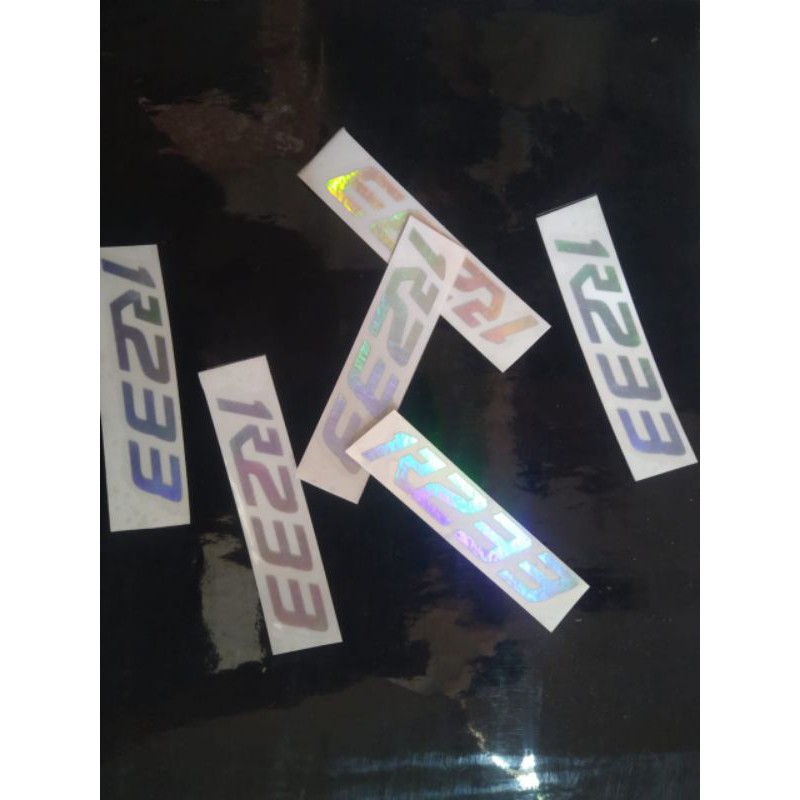 

stiker hologram r233