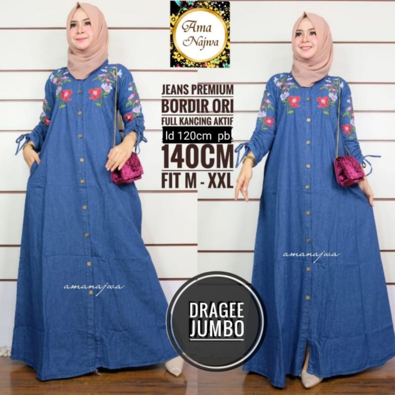 GAMIS DRAGEE JUMBO BY AMA NAJWA