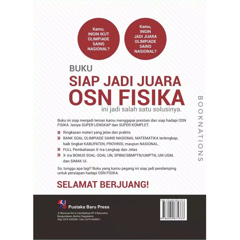 Buku Olimpiade Osn Fisika Sma Shopee Indonesia