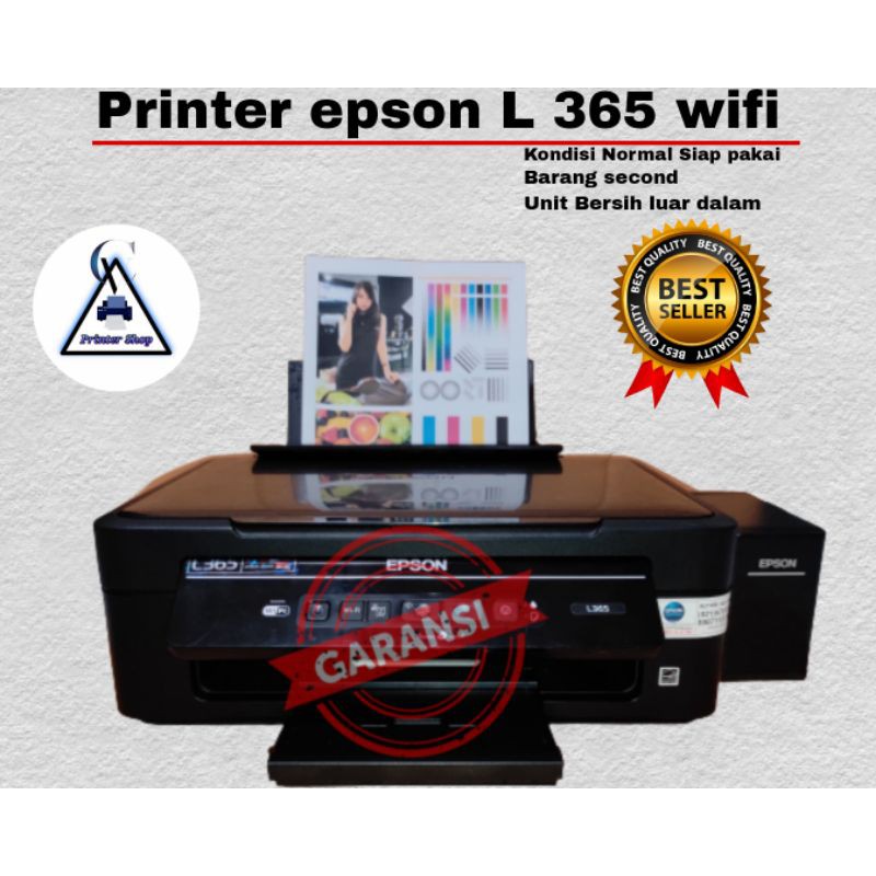 Printer Epson L365 Wifi Scan Copy