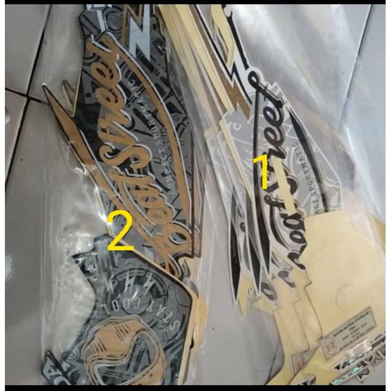 Sticker Striping beat street 2018 body full