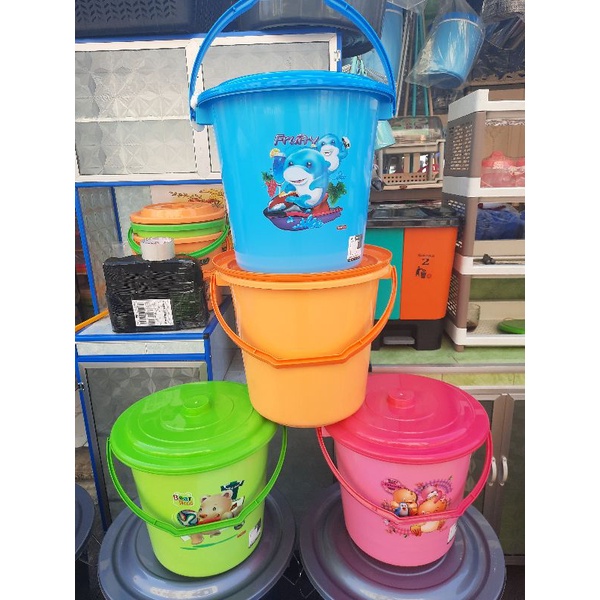 LION STAR ~ EMBER PLASTIK 6 GALON AIR 30 LITER / EMBER TEMPAT PENAMPUNGAN AIR / EMBER BERKUALITAS