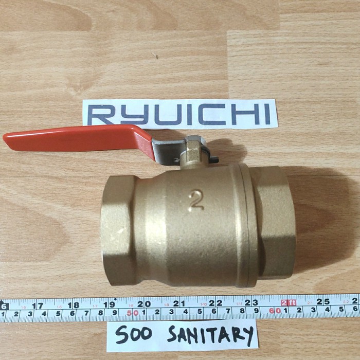 Jual Ball Valve 2" Ryuichi Kuningan - Stop Kran 2 Inch Handel | Shopee ...