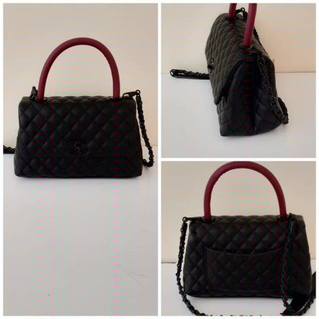 Chanel coco top handle bag
