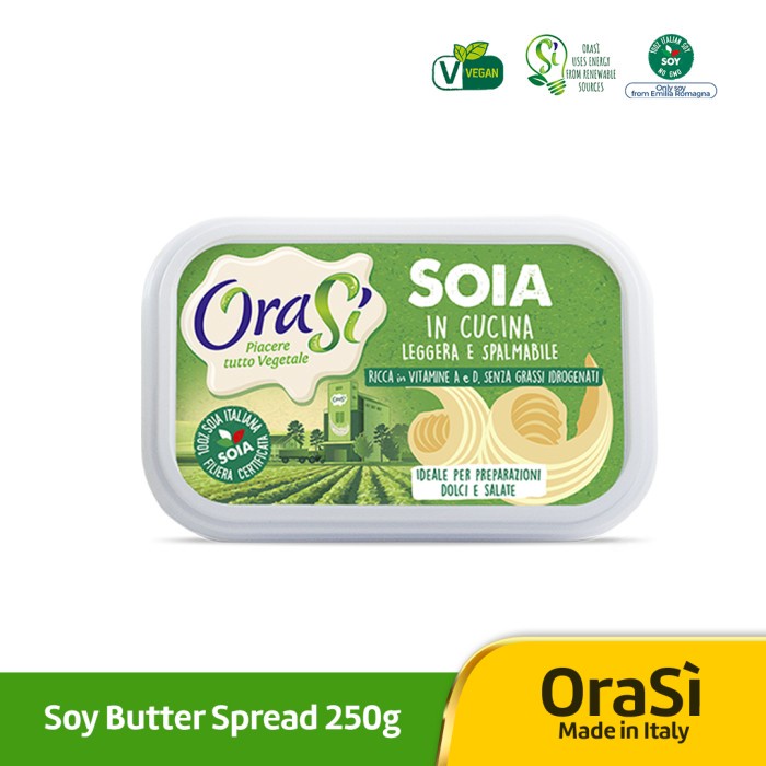 Orasi Soy Butter 250g / Mentega Soy Vegan / soy spread