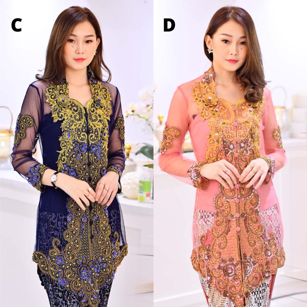 Setelan Kebaya Modern Payet Julaiha Aneka Pilihan Warna