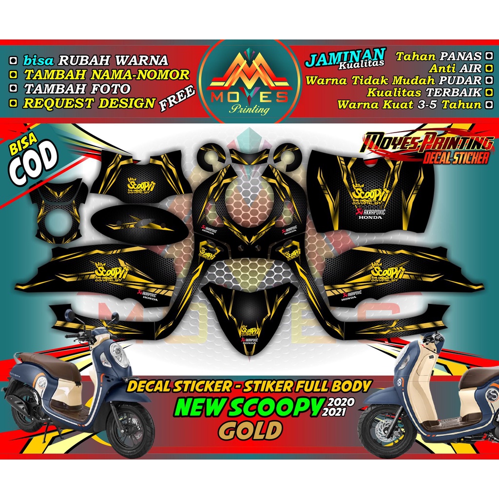Decal Scoopy 2021 Fullbody - Decal Scoopy 2021 Fullbody