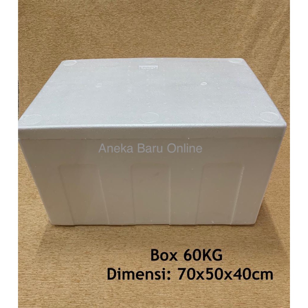 60KG Box Gabus Styrofoam / Sterofoam (70 x 50 x 40cm) SURABAYA