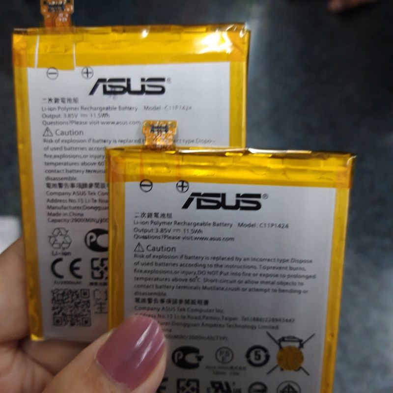 Battery Baterai Asus Zenfone 2 5.5inch C11P1424 GRADE A garansi 6bulan