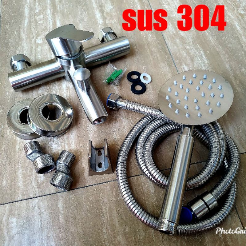 kran bathub sus 304 kran mixer sus304 kran panas dingin