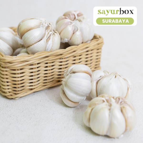 

Bawang Putih Konvensional 500 gram (Sayurbox) - SURABAYA
