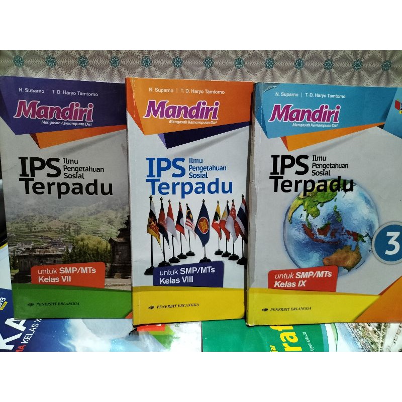 Jual Mandiri IPS Terpadu Smp Kelas 7 8 9 VIII IX | Shopee Indonesia