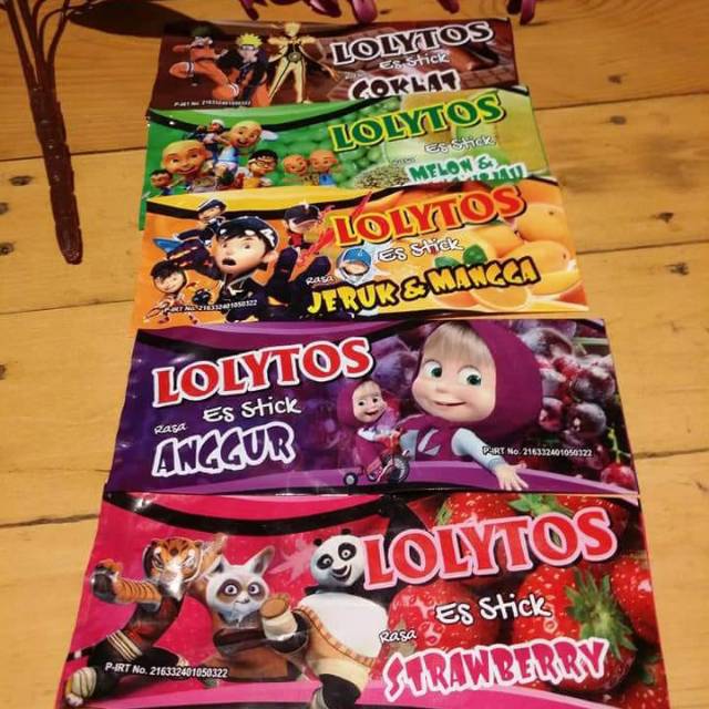 

Plastik eskrim setik loliy