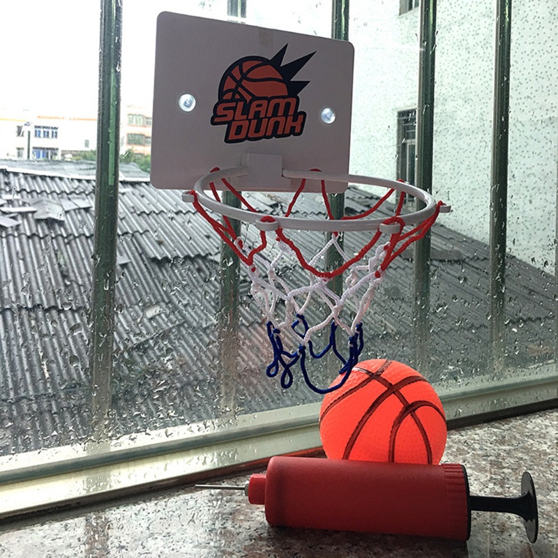 Mary Permainan Olahraga Indoor Hoop Basket Mini Untuk w/Untuk t &amp; Pump Suction Cup Easy Remove Board Game Untuk Anak Laki-Laki