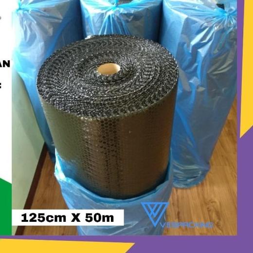 

MuRah!! bubble wrap hitam roll 1,25 m (lebar) X 50 m (panjang) MURAH.,..