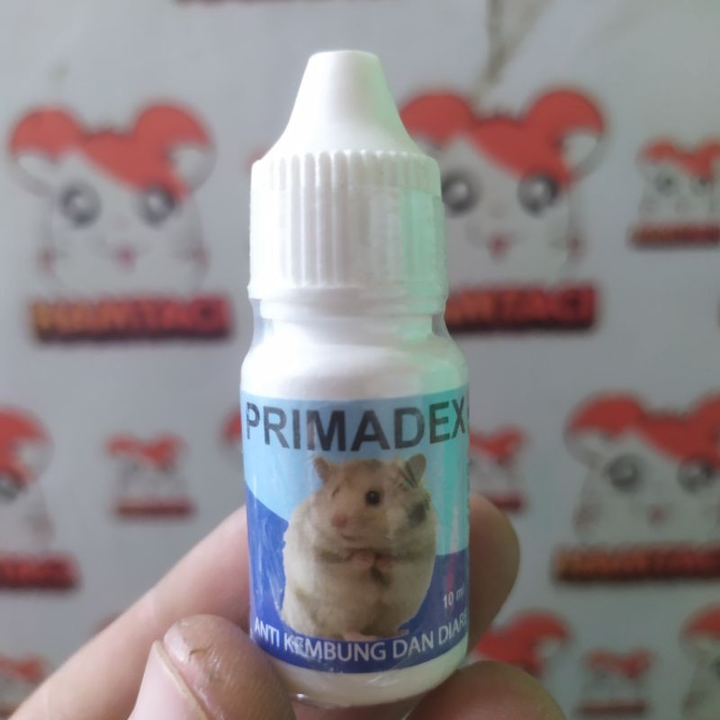 PRIMADEX 10ML OBAT HAMSTER KEMBUNG/DIARE/MECRET