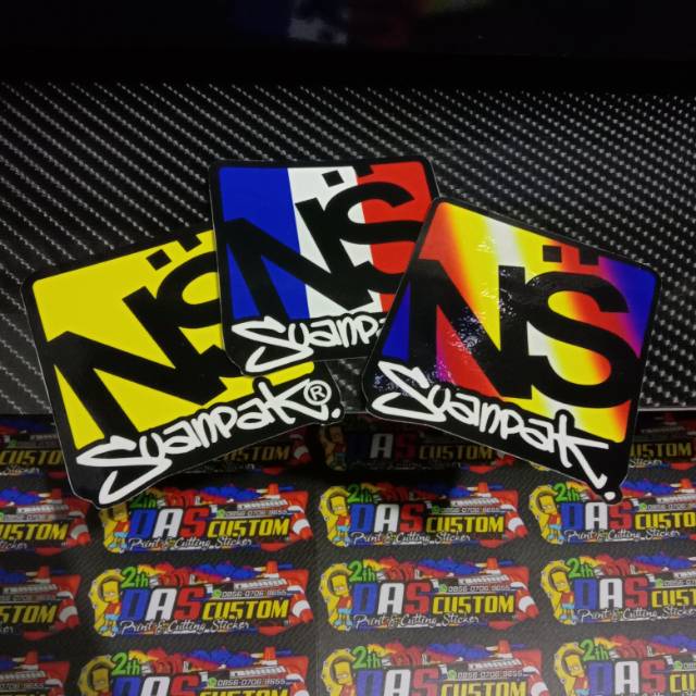 Sticker printing NS thailand minim pembelian produk harus 20rb