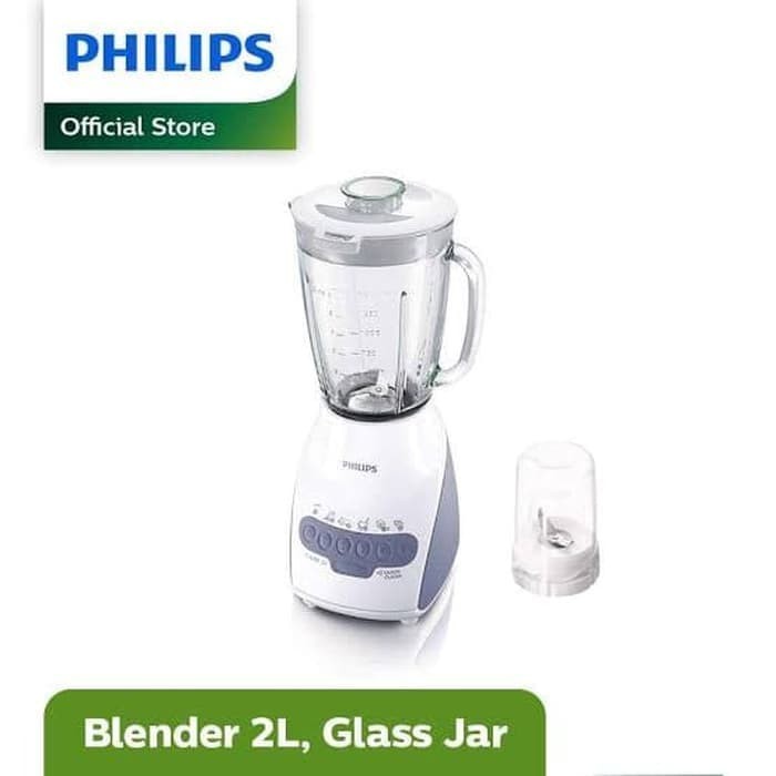 Blender Philips Plastik / Kaca Hr 2115 /HR 2116